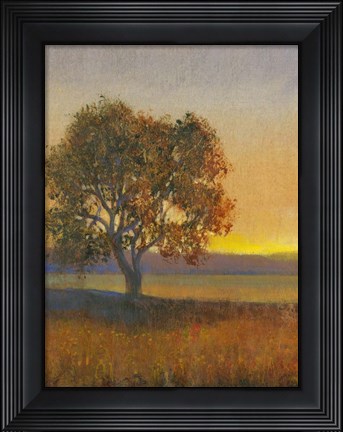 Framed Firelight II Print