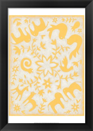 Framed Spring Otomi I Print