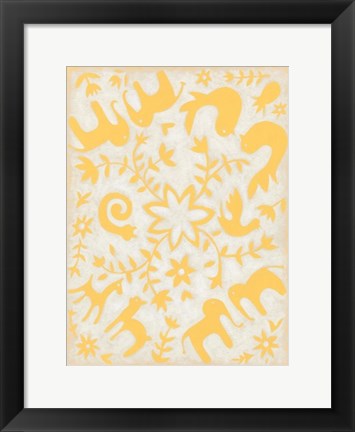 Framed Spring Otomi I Print