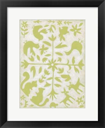 Framed Spring Otomi II Print