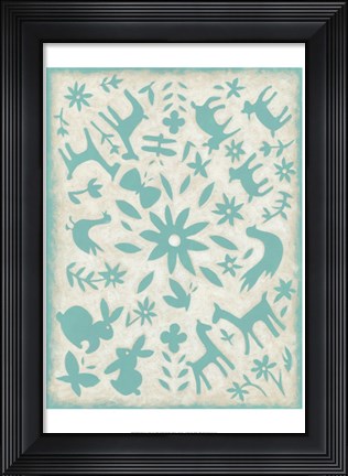 Framed Spring Otomi III Print