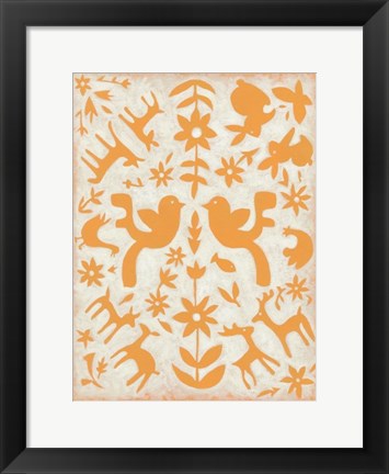 Framed Spring Otomi IV Print