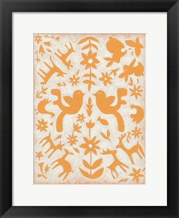 Framed Spring Otomi IV Print