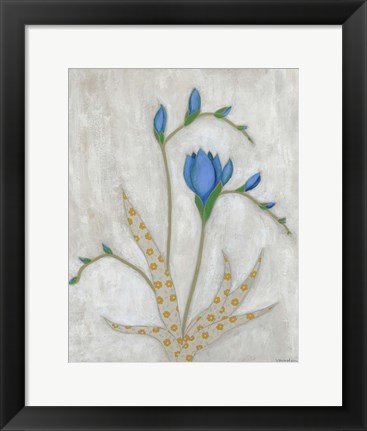 Framed Lovely Botanical II Print