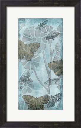 Framed Wings &amp; Petals II Print