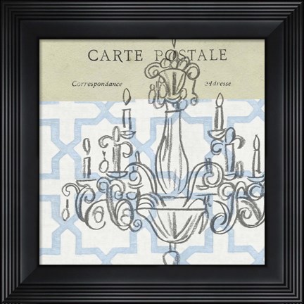 Framed Paris Tapestry IV Print