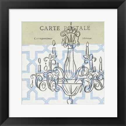 Framed Paris Tapestry IV Print