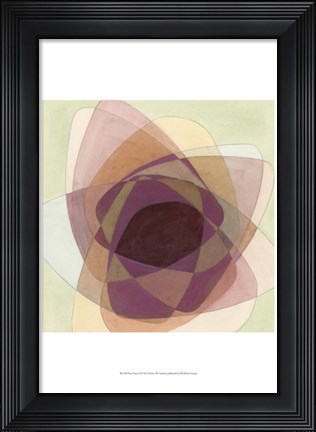 Framed Rose Facet II Print