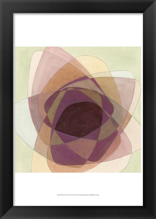 Framed Rose Facet II Print