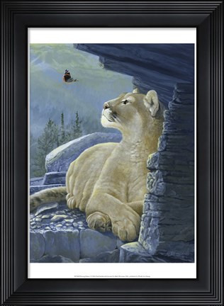 Framed Passing Glance Print