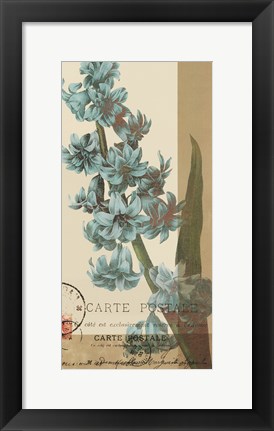 Framed French Blue III Print