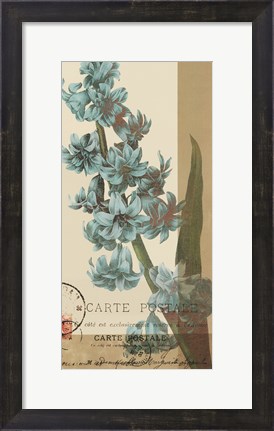 Framed French Blue III Print