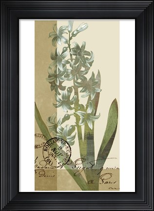 Framed French Blue IV Print