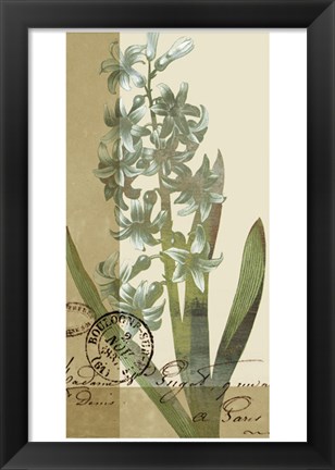 Framed French Blue IV Print