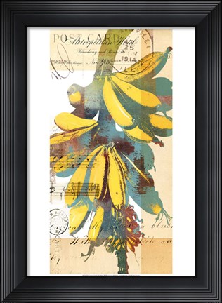 Framed Cortez Gold I Print