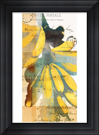 Framed Cortez Gold II Print