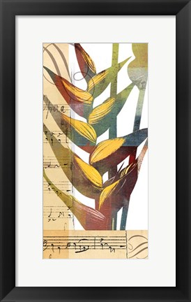 Framed Emeraude Opera I Print