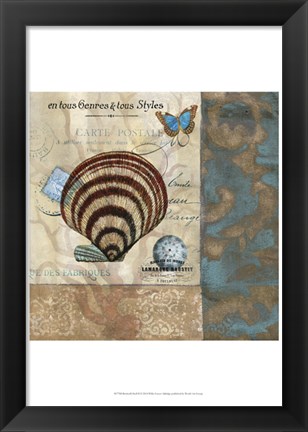 Framed Botticelli Shell II Print