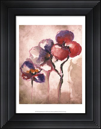 Framed Orchid Sketch II Print