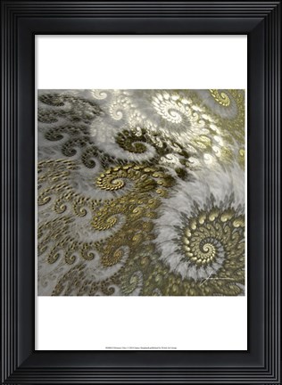 Framed Fibonacci Tiles I Print