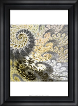 Framed Fibonacci Tiles II Print