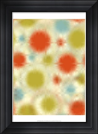 Framed Pixilated Burst IV Print