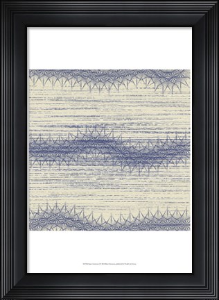Framed Spiro Striations I Print