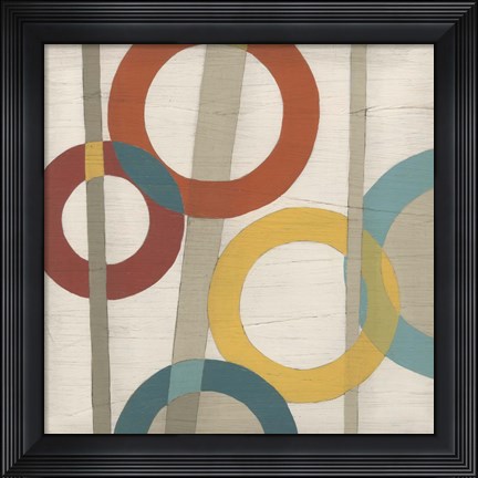 Framed Circular Logic I Print