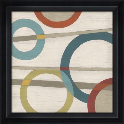 Framed Circular Logic III Print