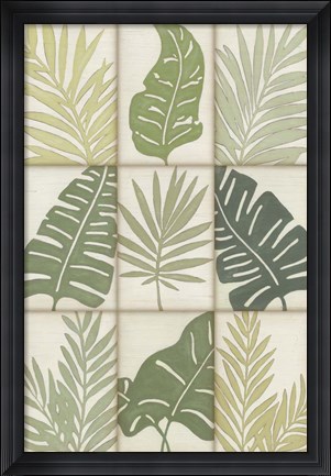 Framed Verdant 9-Patch Print