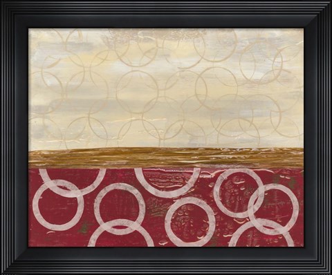 Framed Going in Circles I Print