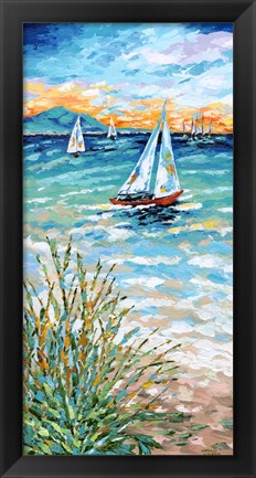 Framed Wind in my Sail I Print