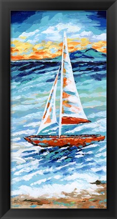 Framed Wind in my Sail II Print