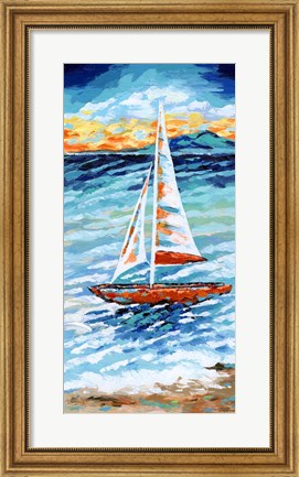 Framed Wind in my Sail II Print