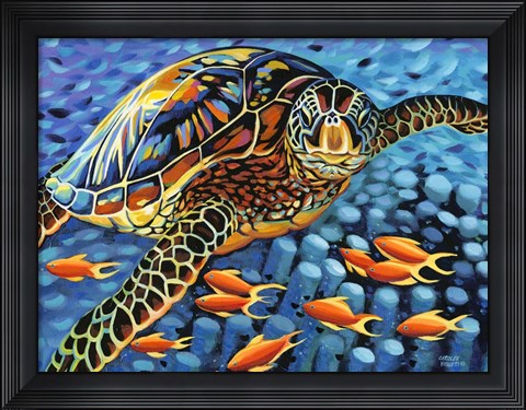 Framed Cruising Along I Print