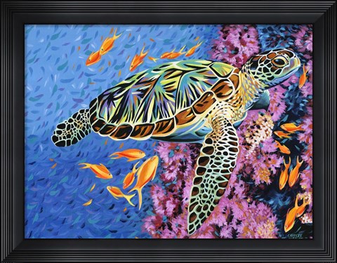 Framed Cruising Along II Print
