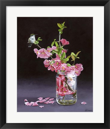 Framed Quince &amp; Ruby I Print