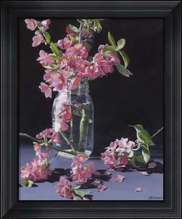 Framed Quince &amp; Ruby II Print
