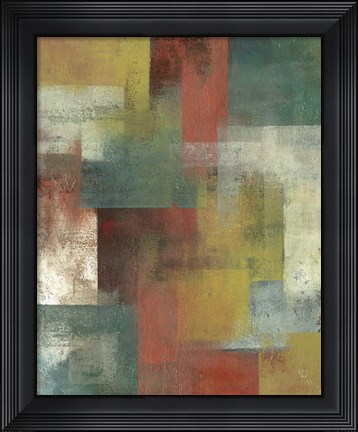 Framed Amelia Island Blue I Print