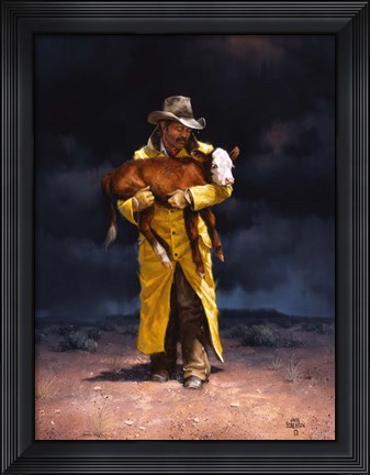 Framed Helping Hand Print