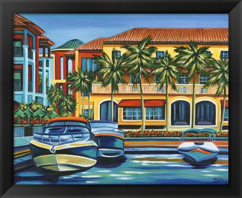 Framed Tropical Rendezvous II Print