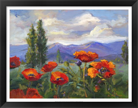 Framed Sierra Awakenings I Print