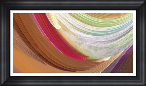 Framed Wind Waves II Print