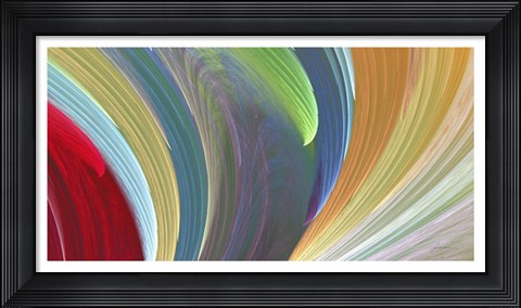 Framed Wind Waves III Print