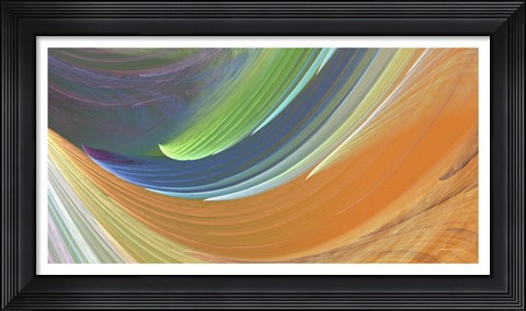 Framed Wind Waves IV Print