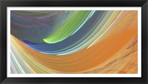 Framed Wind Waves IV Print
