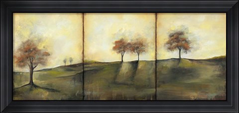 Framed Autumnal Meadow II Print