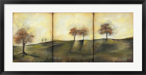 Framed Autumnal Meadow II Print