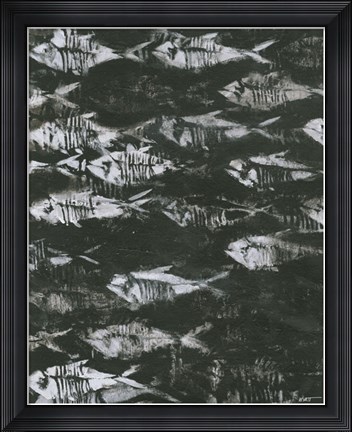 Framed Fossilized I Print