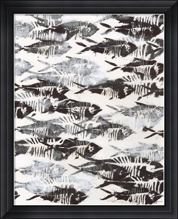 Framed Fossilized II Print